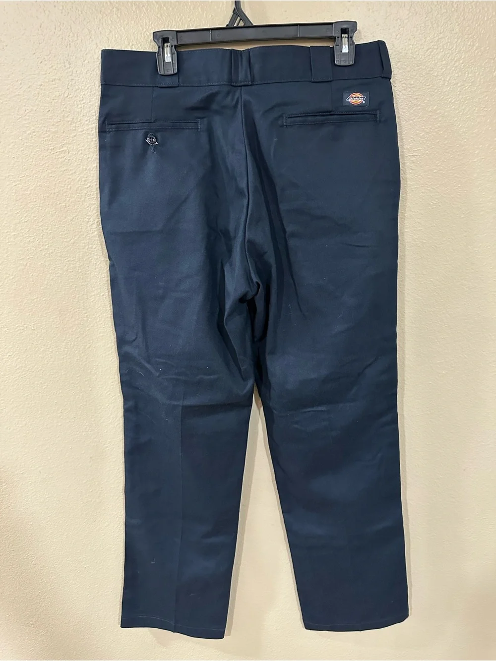Dickies Men's Navy Straight-Leg Dress Pants 34x32